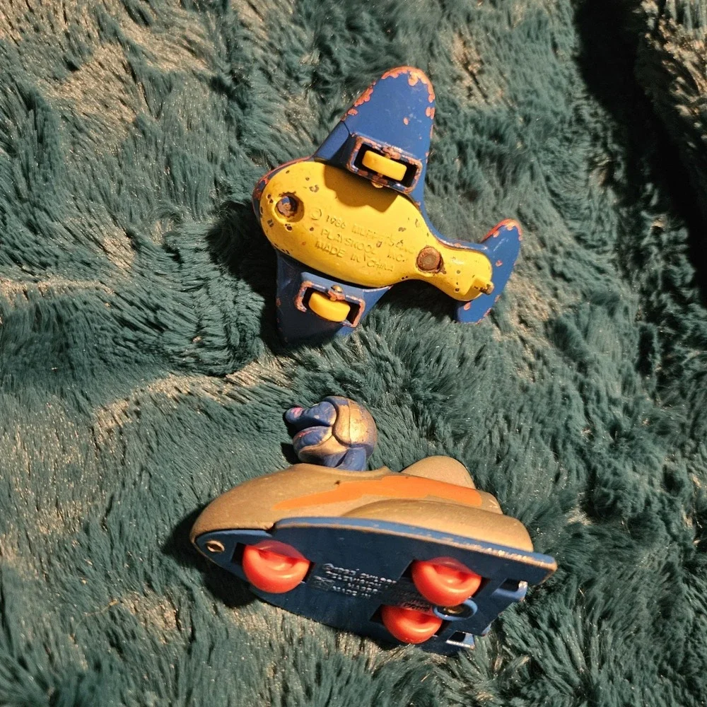 Vintage Playskool Sesame Street 1980s Character Vehicles‎